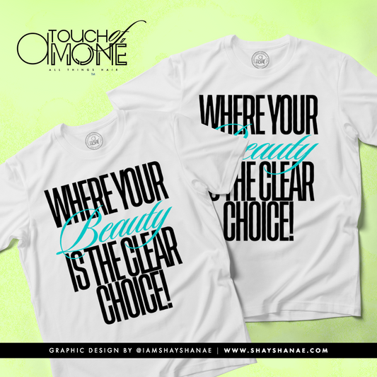 A Touch Of Mone' Slogan T-Shirt